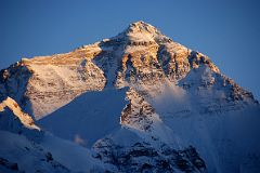 32 Mount Everest North Face From Rongbuk At Sunset